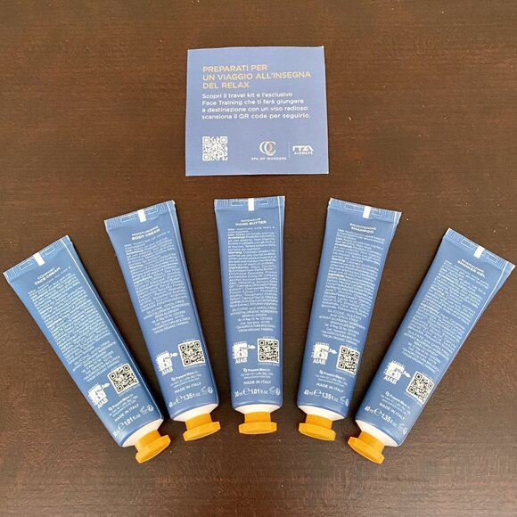 ITA Airways Wellness On Board Kit NWT - Picture 3 of 5